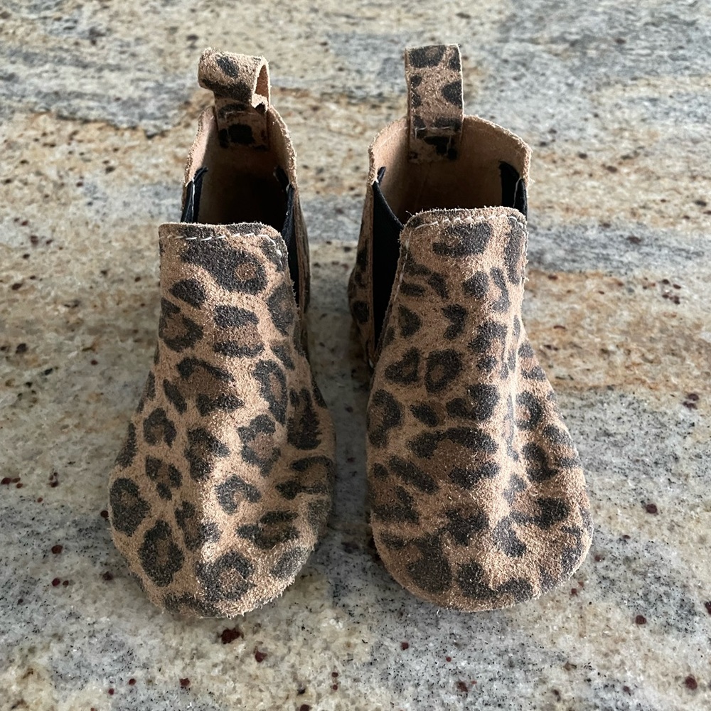 Freshly Picked leopard chelsea boots